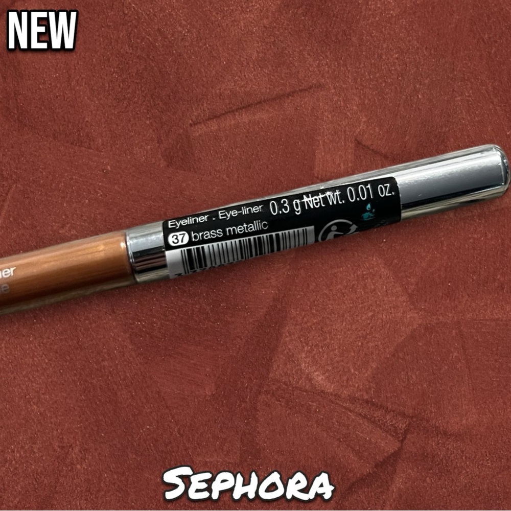 New Sealed SEPHORA COLLECTION Ultimate Gel Waterproof Eyeliner Pencil - Brass Me - Picture 3 of 5